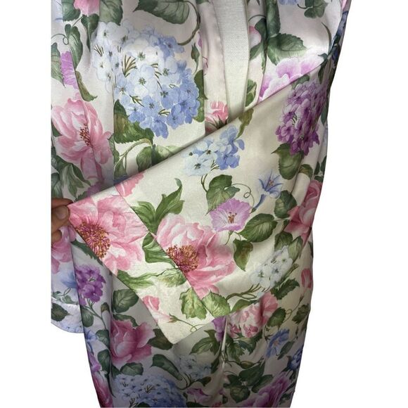 Brownstone Studio Women’s Multicolor Floral Print Midi Nightgown Size PM - Picture 2 of 8